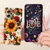 For Xiaomi Redmi Note 11T Pro 5G Case Note 11T Pro+ K50i Cover Luxury Painted Soft Silicon Phone Case For Xiaomi Poco X4 GT Capa