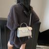 New High-end Fashion Oblique Span Bag Versatile Handbag Spring Small Square Bag Casual Shoulder Bag