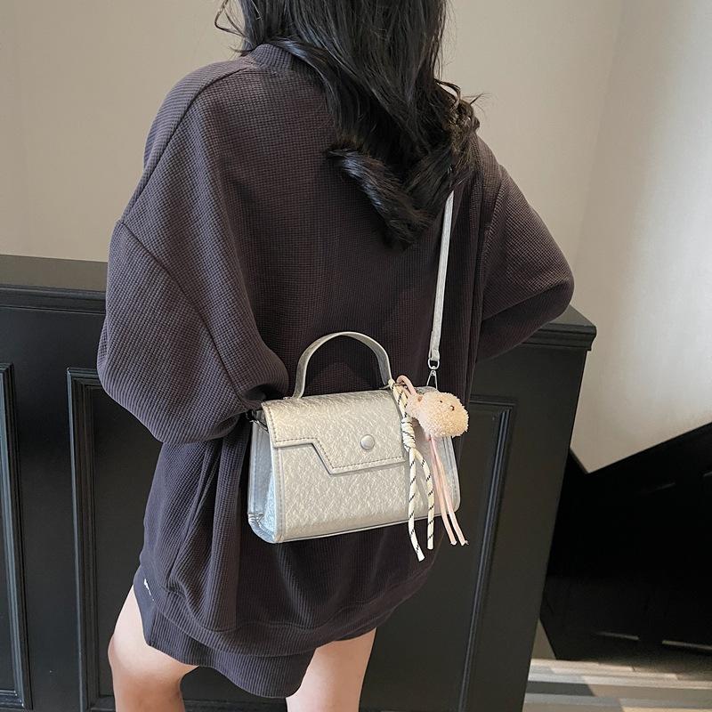 New High-end Fashion Oblique Span Bag Versatile Handbag Spring Small Square Bag Casual Shoulder Bag