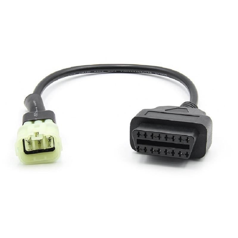 OBD2 Connector For KTM Motorcycle Motobike For KTM 6 Pin To 16 Pin Adapter For OBD2 Diagnostic Tools Moto OBD 2 Extension Cable