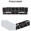 Pentru SAAB 9-3 2003-07 Buton Control Climă A/C Auto Decal Autocolant Autocolante Reparare Butoane Accesorii Interior Auto