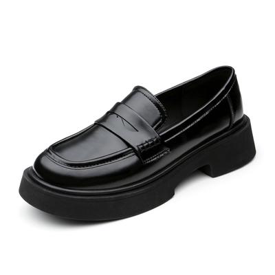 Fairlady Women'S Plain Chunky Loafers Ricpuc6004Wfaik1