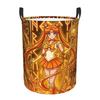 Sailor Moon Sailor Sun Laundry Basket Collapsible Clothes Hamper Storage Bin for Living Room