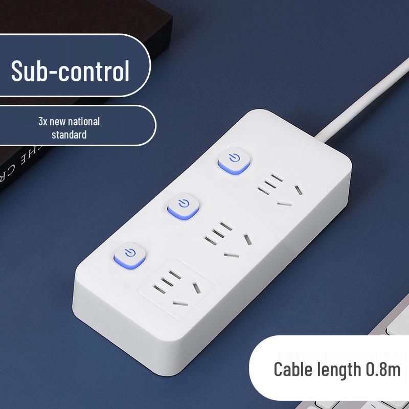 Xiaomi Multi-Outlet Power Strip with USB for Home, Office, or Dorm Use
