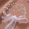 New Retro Crystal Headband, Fashionable and Versatile Bridal Headwear, Hand-beaded Mesh Crystal Wide Headband for Women