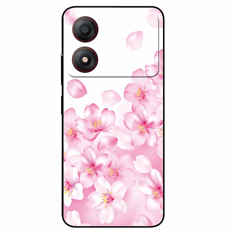 Pour ZTE Blade A34 4G Coque Anti-choc TPU Silicone Souple Housse de Téléphone pour ZTE Blade A 34 Funda Peinte pour BladeA34 Capa de Luxe