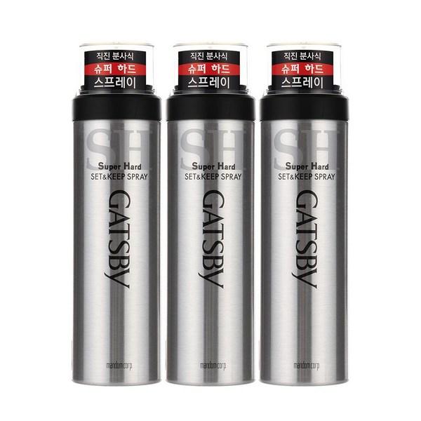 

Gyasby Set & Kip Super Hard Hair Spray, 263мл, 3 корейских ухода за волосами