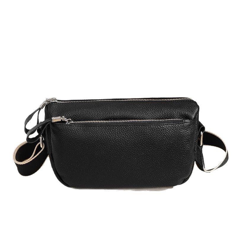 Genuine Leather A Fashionable and Casual Single-shoulder Crossbody Bag Made of Top-grain Cowhide for Women