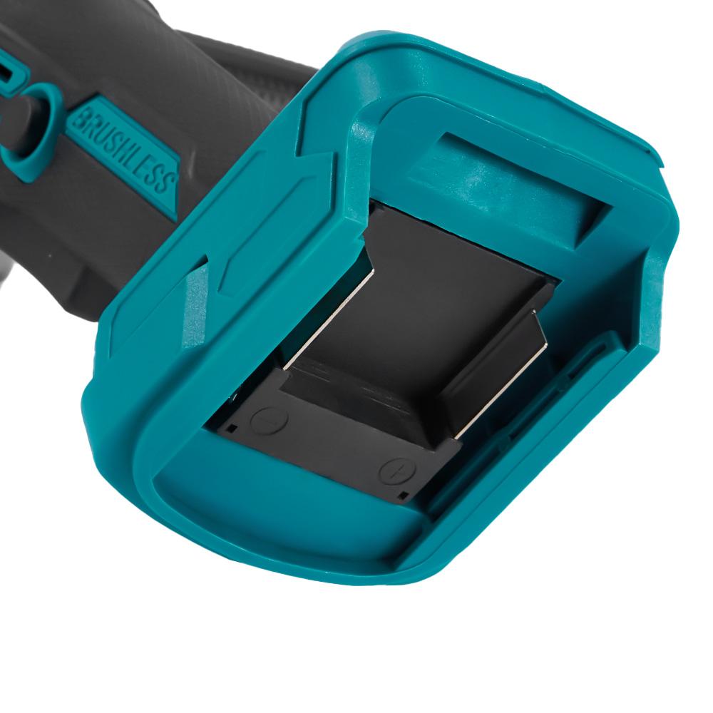 Yofidra 125mm Bezkartáčová elektrická úhlová bruska – 3rychlostní akumulátorové řezání a broušení Dřevoobráběcí elektrické nářadí Pro baterii Makita 18V