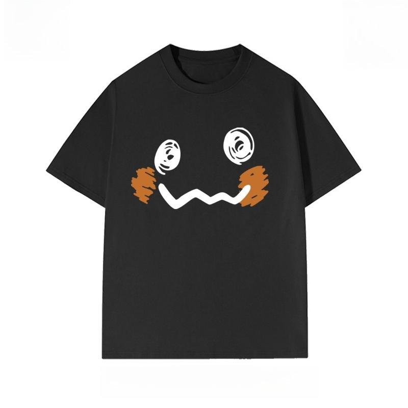 Miniso Pokémon Mimikyu 2025 Summer New Trendy Women Men T-shirt Cartoon Animation Periphery Loose Casual Versatile Top