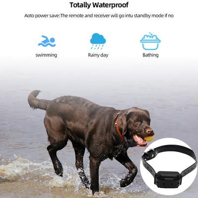 1000m Anti-bark Collar For Dogs Electric Collar Remote Control Dog Training Collar Waterproof Beep Vibration Bark Stop