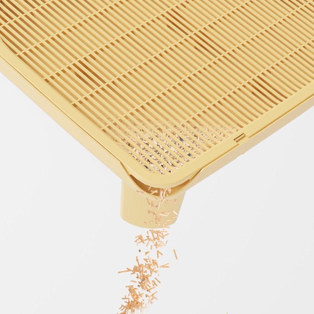 Large Double-layer Cat Litter Pad Anti-splash Cat Litter Trapping Strainer  Pet Toilet