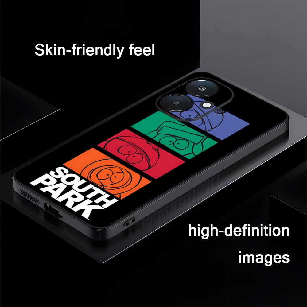 

Cool South Park Cartoon Phone Case For Xiaomi Redmi 14C 13C 12C Note14 13 12 11 10 Pro Plus S Soft Black Phone Cover Redmi Note 11 4G