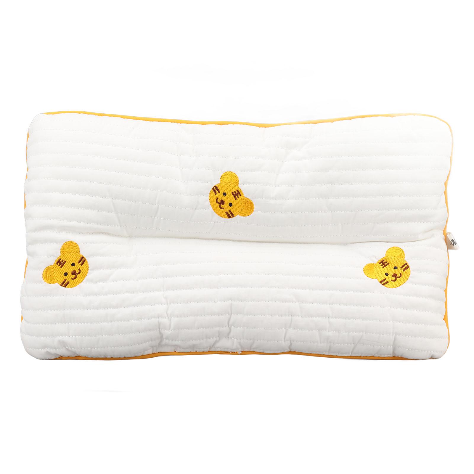 Oreiller mignon pour tout-petit Motif animal Coton PP doux Support cervical Respirant Oreiller pour bébé