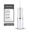 Smart Waterproof Electric Water Flosser for Fresh Breath, Portable Teeth Cleaner with Purple Light