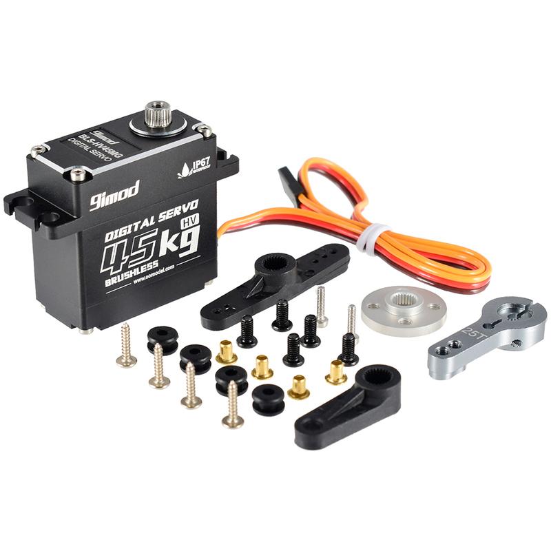 RC Servo 9imod Waterproof Brushless Coreless Servo 50KG 45KG 35KG 25KG Metal Gear Digital Servo for RC Model