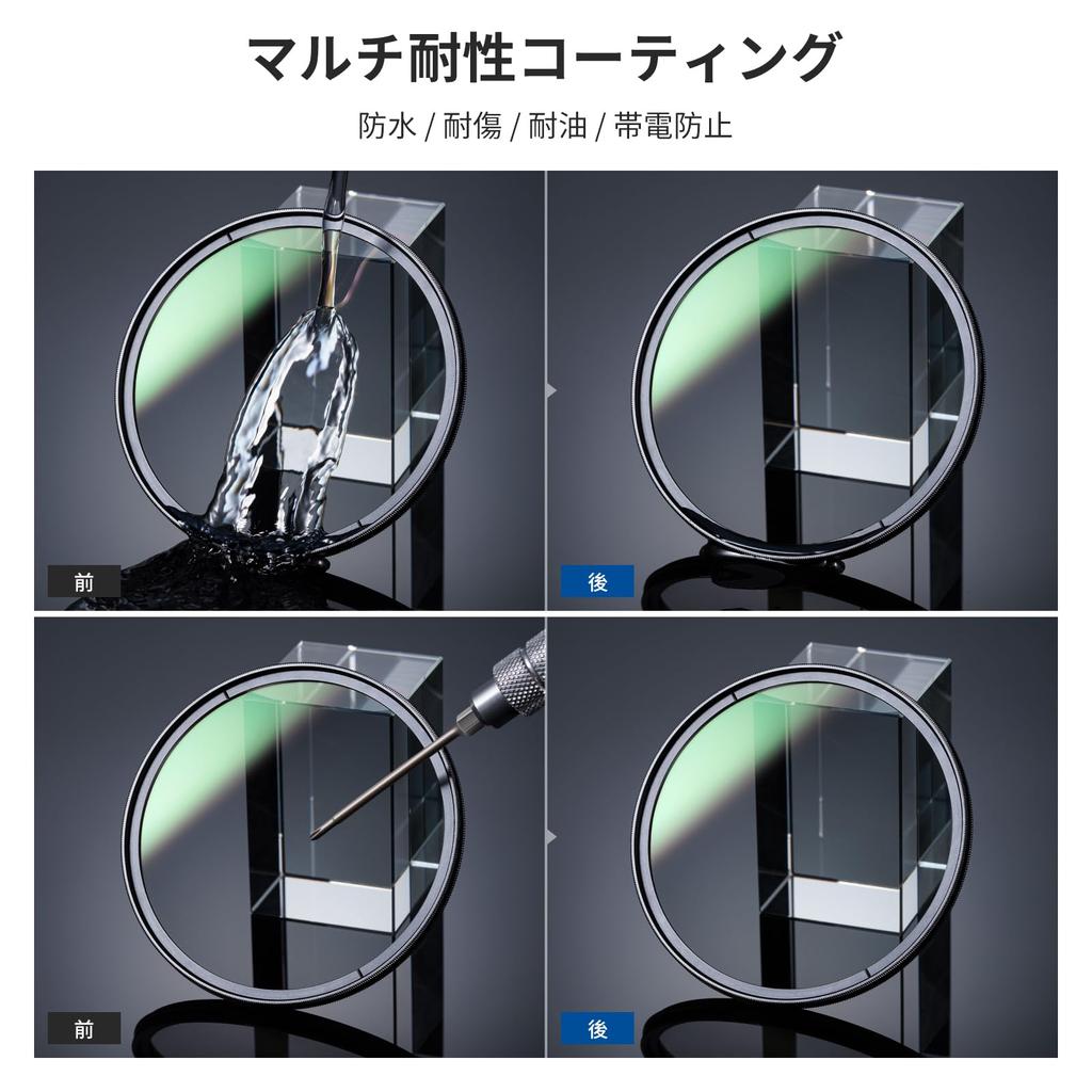 NEEWER 67mm CPL Filter with Lens Durable Circular Polarizing Lens Filter with HD Optical Eliminates Enhances and Reduces Glare Cap, Ultra-Thin,