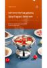 304 Stainless Steel Single-Serving Hot Pot for Shabu Shabu