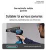 Multi-Functional Brushless High-Power Electric Drill with Rechargeable Lithium Battery