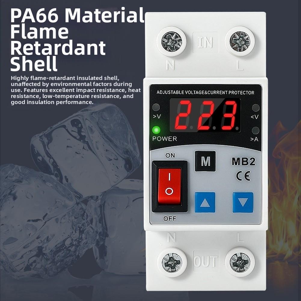 For Durable 220V Current Limiting Protector for Easy Installation and Reliable Monitoring in Multiple Environments