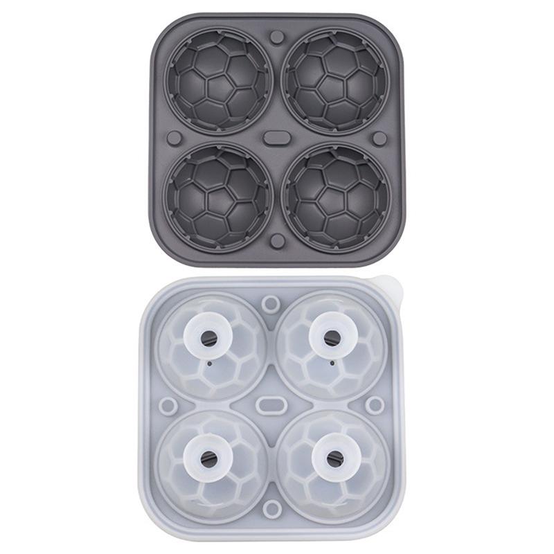 

Golf Football Ice Ball Ice Tray Mold Box Silicone Ice Grid Mold Pub Wine Ice Blocks Maker Model Kitchen Tools Reusable A4