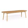 Rattan Teak Outdoor Table & Chairs: Sunroom Dining Set, Rainproof & Sunproof for Garden or Courtyard