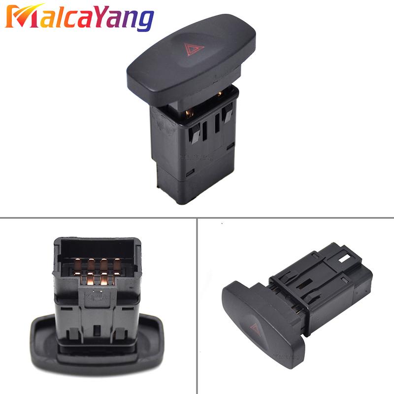 For Renault Symbol Premium Quality Hazard Warning Indicator Signal Lights Switch OEM: 8200446717 Replacement Car Accessories