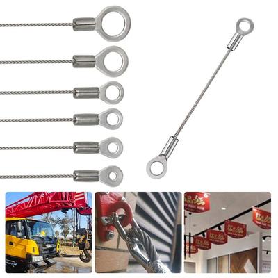 New Stainless Steel Wire Rope M3-M10 Screw Fixing Hole Panel Light Rope Lighting Hanging Wire