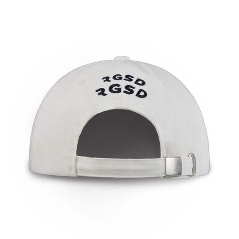 RIGOON STUDIO Planet R Two-Tone Ball Cap (White & Navy)