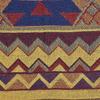 Large Plaid Blanket Cotton Knitted Jacquard Bohemian Soft Washable for Sofa Armchair Bedroom (130 * 180CM, Geometric)