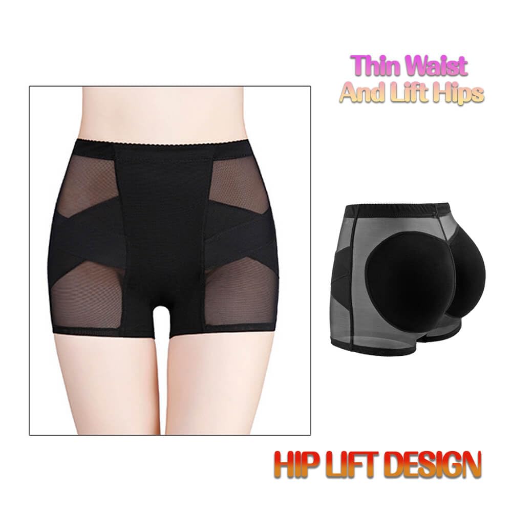 Padded Beautiful Hip Padded Suitable for Long Hours of High Shapewear Tummy Shapewear Girdle Shorts A [fourfivesix Haru] Shapewear, Hip-Up Shorts,