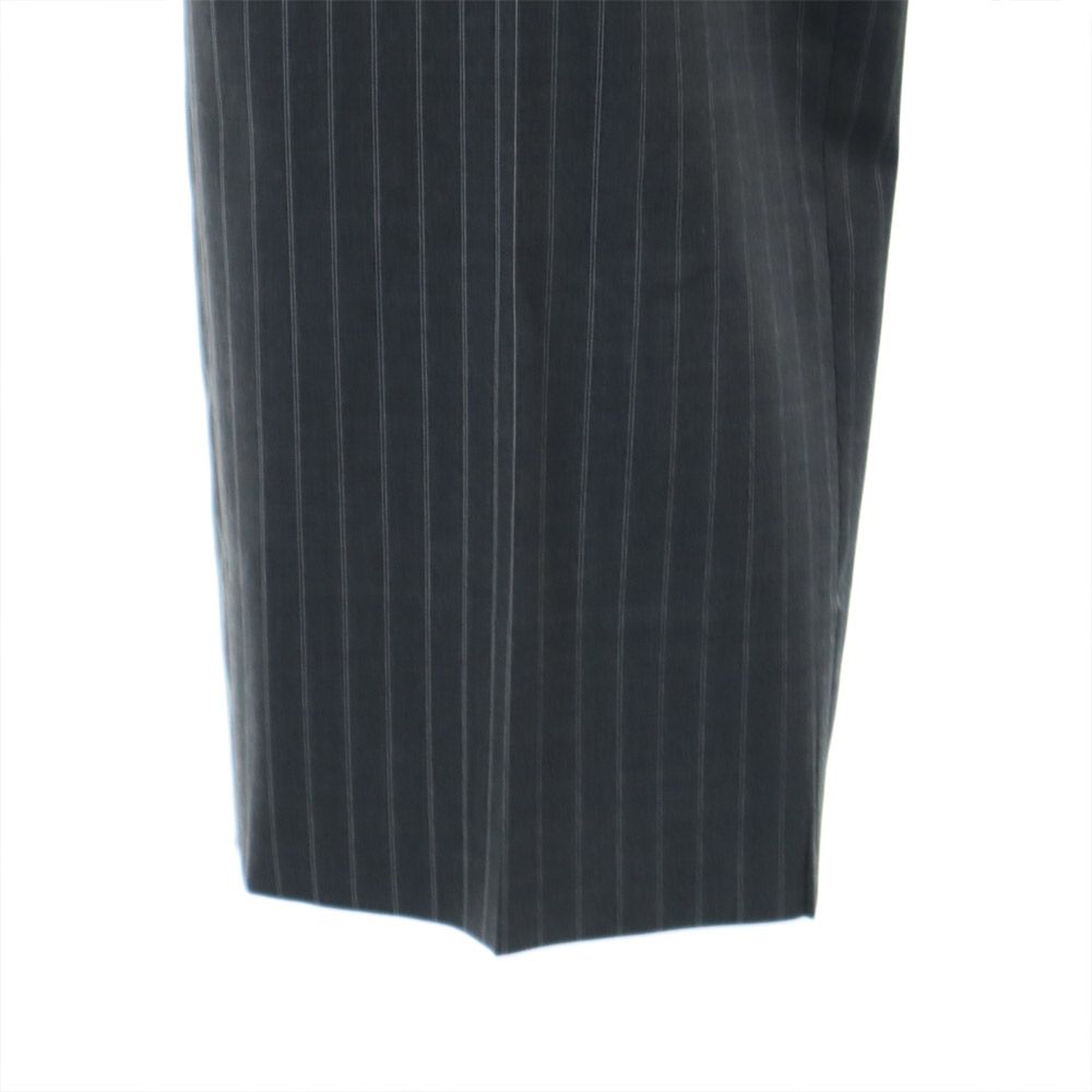 JIL SANDER Tailor made stripe suit Setup 48 Gray Button fly Men's Used