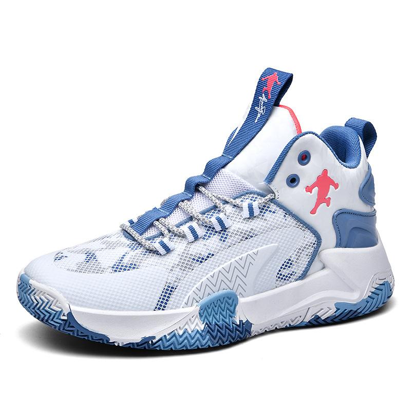 Basketball shoes men's shoes new summer mesh primary and secondary school students older children's sports shoes cement ground actual combat boots sn