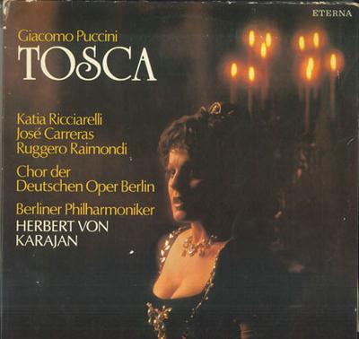LP-Schallplatte HERBERT VON KARAJAN BERLINER PHILH Puccini Tosca 82777374 ETERNA 1984 Deutschland Klassik Gebraucht