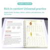 BHBL Children's Full Set of English Practice Copybook Children's Reusable Handwriting Practice Book To Learn To Write