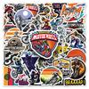 50 Off-Road Motorcycle Stickers: Cool, Waterproof Helmet & Suitcase Decorations