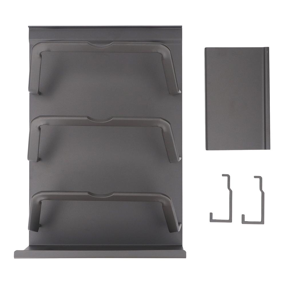 Hängender Topfdeckelhalter Aluminiumlegierung Sichere Struktur Platzsparend Vielseitig Wandschrank Topfdeckel