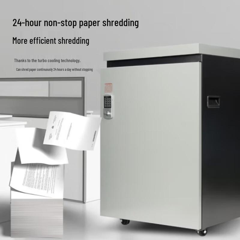 Comet Heavy-Duty Paper & CD Shredder - Level 2 Security CN plug (adapter included)