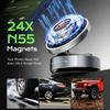 15W MagSafe Car Charger Wireless Fast Charging Magnetic Car Mount 360° Adjustable Holder for iPhone & Android