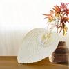 Style Heart Shaped Handmade DIY Woven Handheld Bamboo Fan Home Decoration Woven Fan Hand Fans