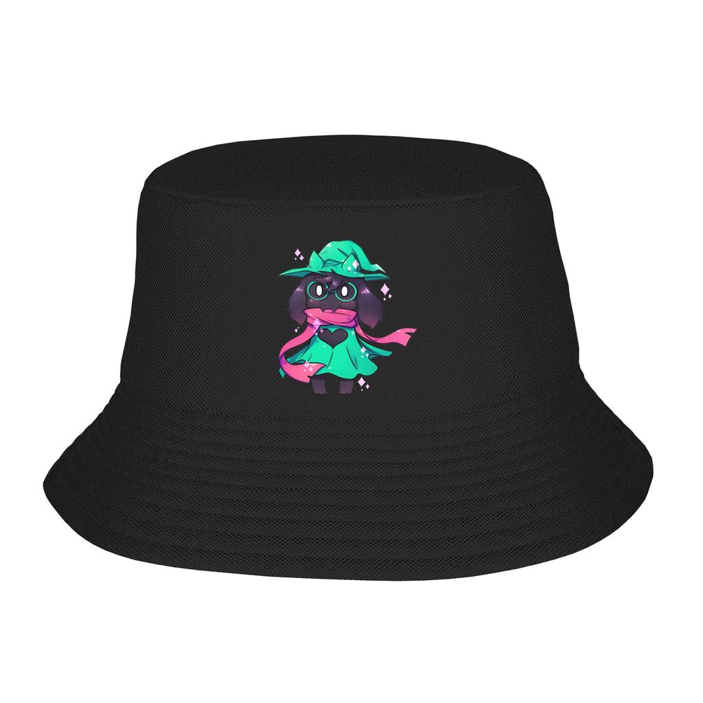 Ralsei Deltarune Sprite Art Bucket Hat for Teen Beach Floppy Hat Unique Design for Fishing FisherUnisex Caps Irish Country Hat
