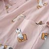 2Pcs/Set Pocket Pajama Set V-Neck Popular Japanese Style Kimono Pajamas
