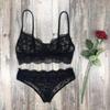 European and American Lace Camisole Bra and Triangle Panty Set - Sexy Temptation Lingerie