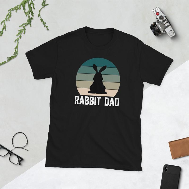 Bunny Dad Funny Rabbit Owner Lover s T Shirt