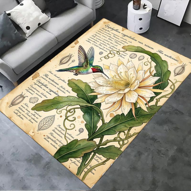 2025 New Retro Animals Carpet Rug for Living Room Bedroom Home Sofa Decoration,Kids play Non-slip Floor Mat