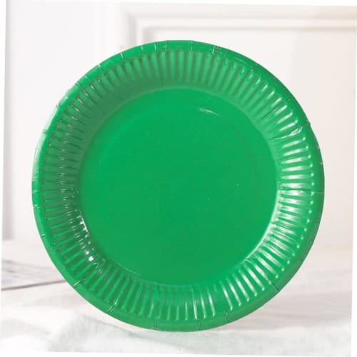 FRCOLOR 60-Count Disposable Paper Plates, 7-Inch, Colorful Designs, Party Tableware for Birthdays, Weddings, and More