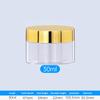 5Pcs Travel Face Cream Jar Empty Plastic Cosmetic Makeup Bottle 20Ml 30Ml 50Ml Transparent Storage Container Refillable Bottles