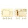 Wooden Money Clip Decorative Funny Decoration Desktop Display Money Envelope for