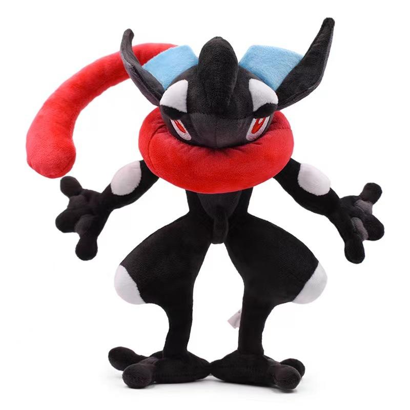 Greninja Plush Toy Greninja Froakie Evolution Frog Ninja Cartoon Image Stuffed Doll Christmas Gifts for Kids
