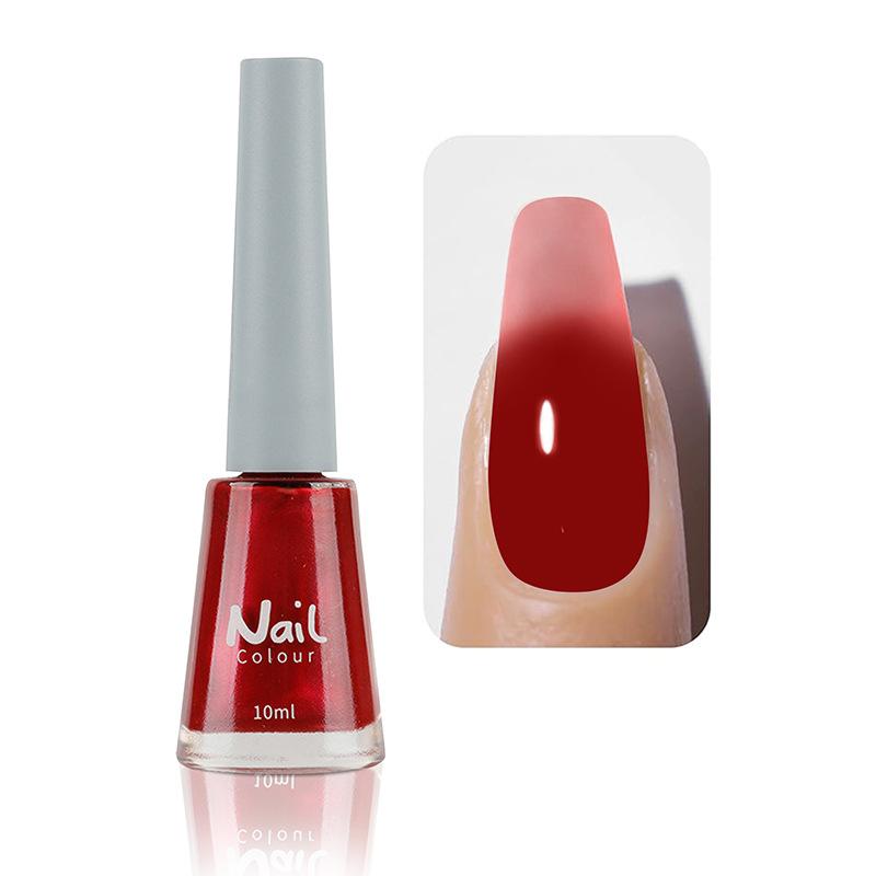 Oil-based Nail Polish Non-peeling Non-bake Fast-drying Lasting Nude Color Transparent Nail Salon Full Set of Nail Polish